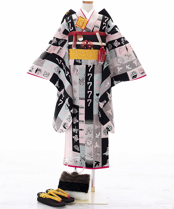 七五三(七歳女の子)着物レンタル| 【Modern Antenna/モダンアンテナ