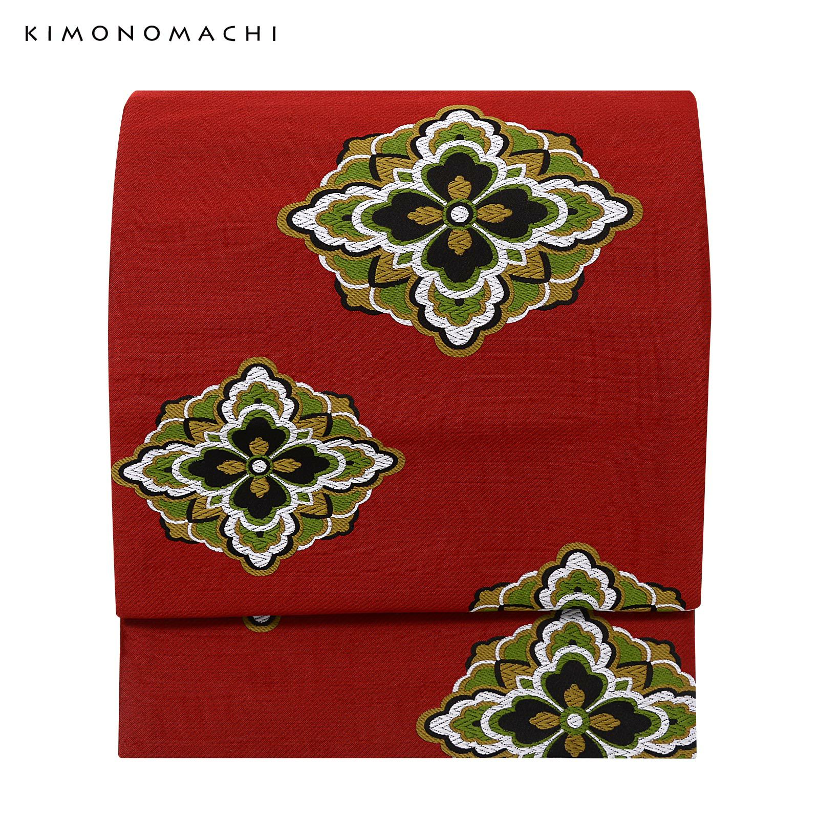 京袋帯 単品 数量限定 KIMONOMACHI オリジナル「黒 アンティークローズ