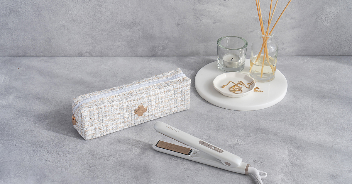 KINUJO MINI IRON -deux-｜前髪も潤うミニアイロン。海外対応。