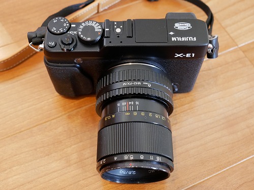 FUJIFILM X-E1』レビュー！レトロな操作感が楽しいオールドレンズ専用