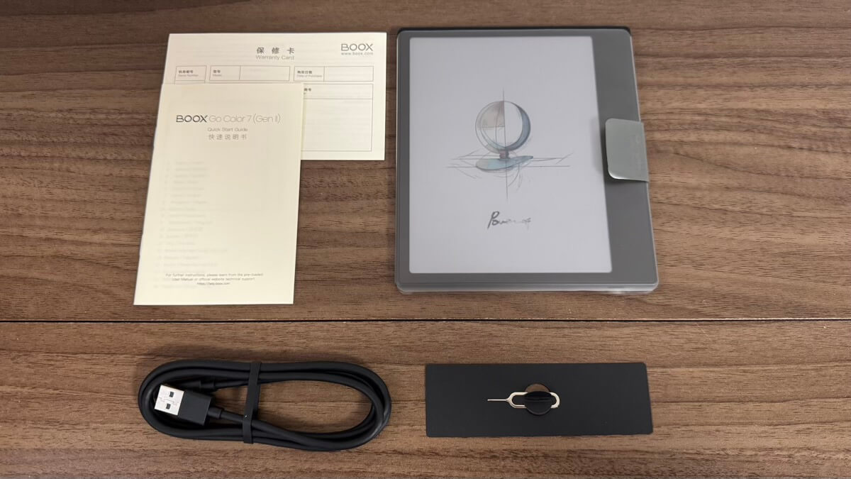 BOOX Go Color 7 Gen2をレビュー！InkSenseスタイラスで書き込みが可能