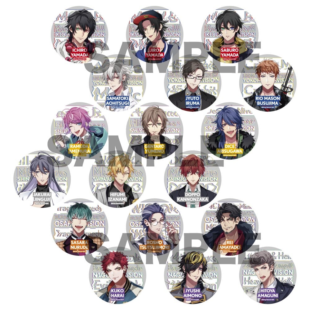 ヒプノシスマイク ヒプマイ リバイバル 缶バッジ 伊弉冉一二三40点セット ヒプノシスマイク 伊弉冉一二三 缶バッジ | K-BOOKS 池袋 2次元グッズ通販