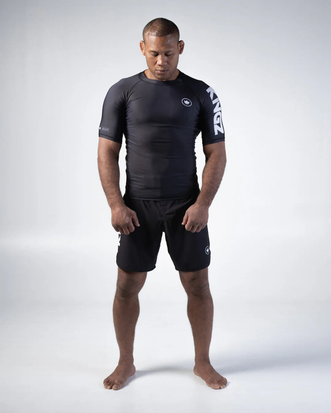 Kore V2 Short Sleeve Rashguard-Black