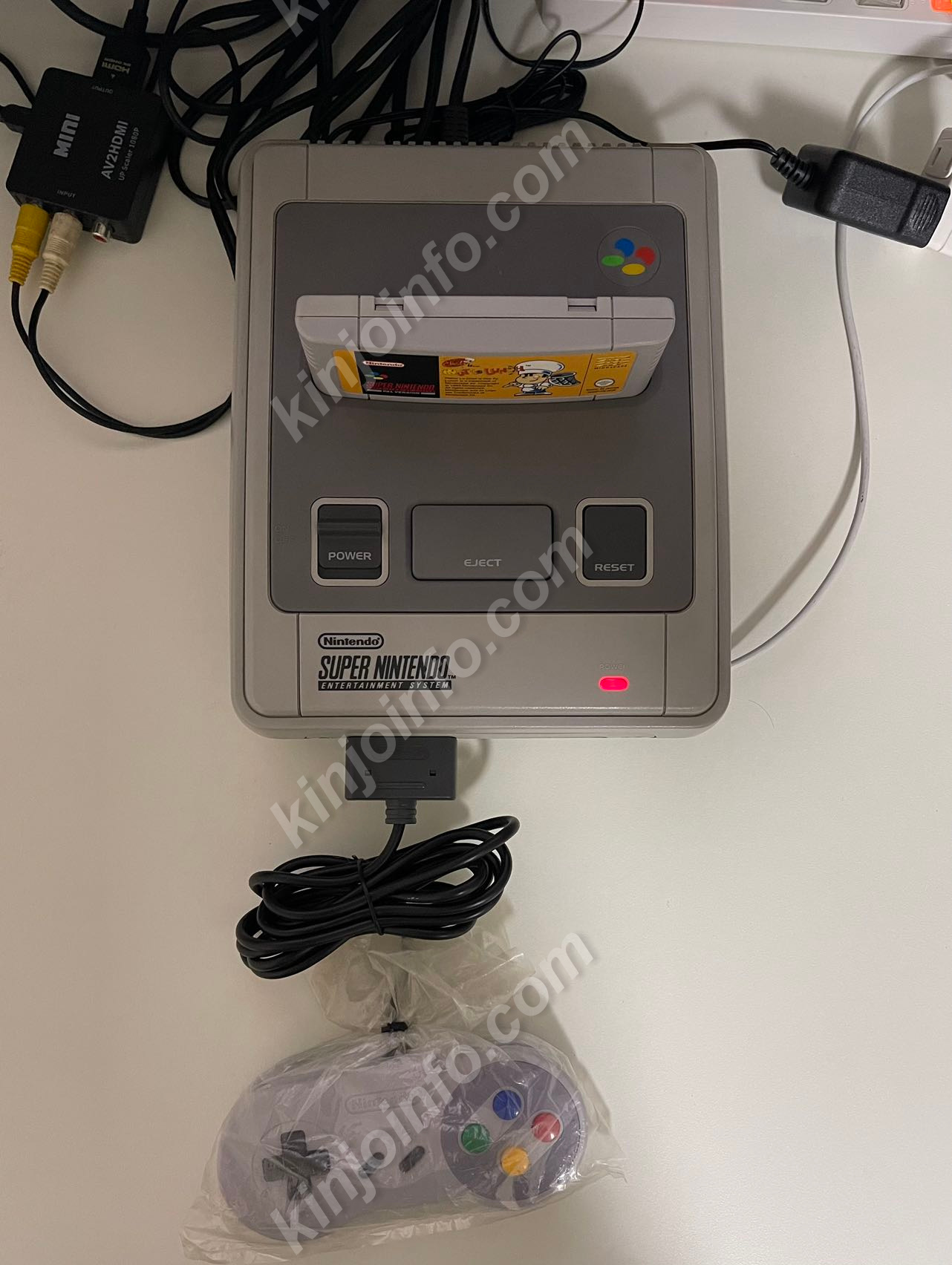 PAL式スーパーファミコン本体一式【中古美品・SFC欧州版】 / kinjoinfo
