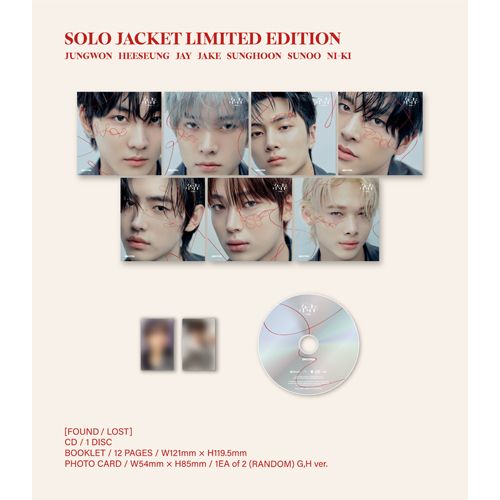 ENHYPEN / 結 -YOU-【メンバーソロジャケット盤 7形態セット】【CD