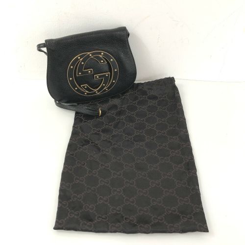 グッチ ショルダーバッグ オールドグッチ インターロッキング