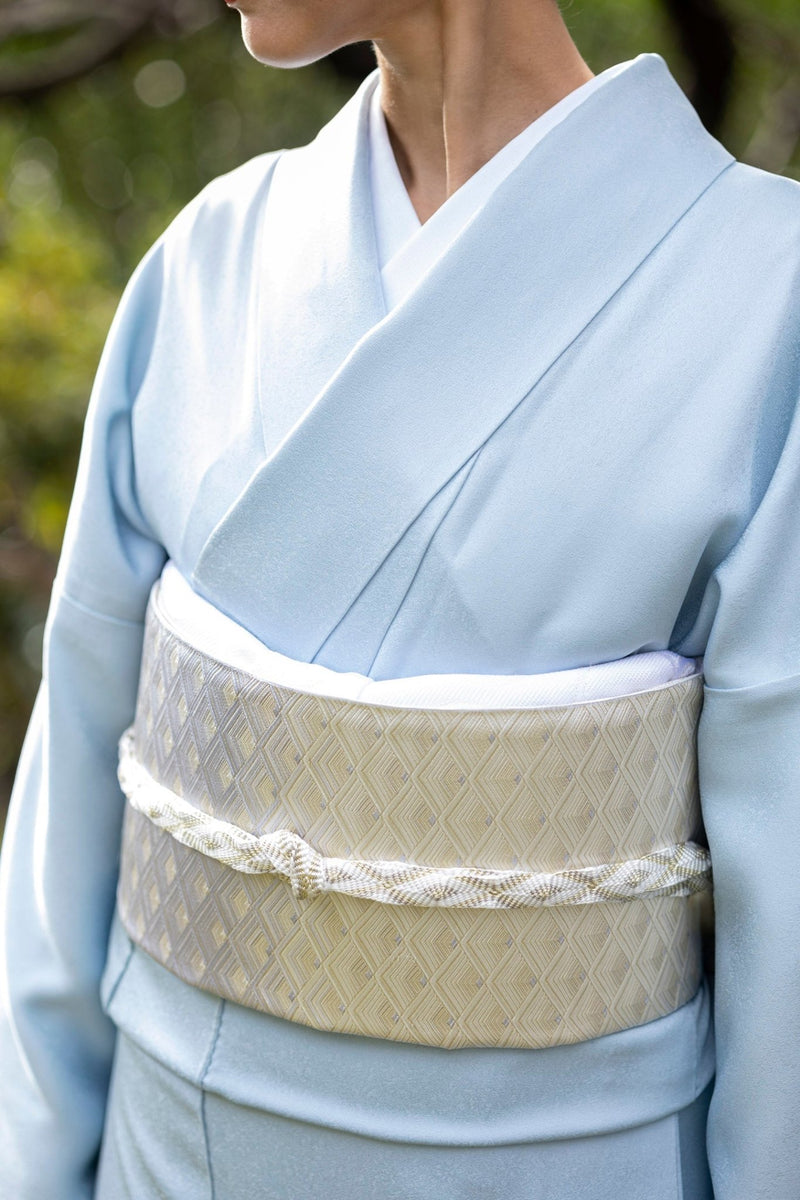 どんな場所でも自信を持って臨めるフォーマル袋帯 佐賀錦 若松[紅衣