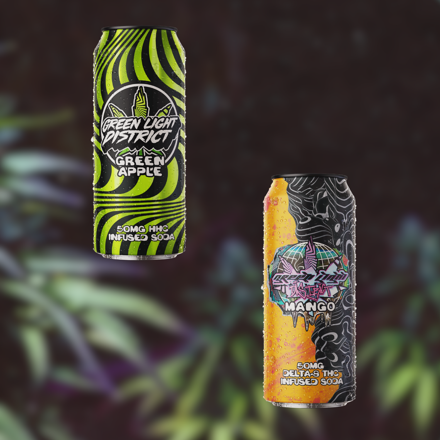 Kickback Soda - Delta 8 THC & CBD Infused Drinks