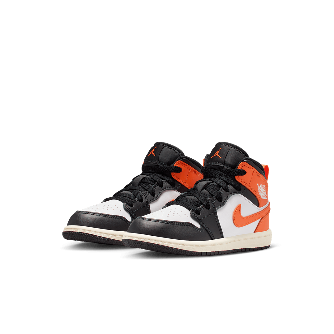 PS Air Jordan 1 Mid - 'Starfish/Black' - Kicks Lounge