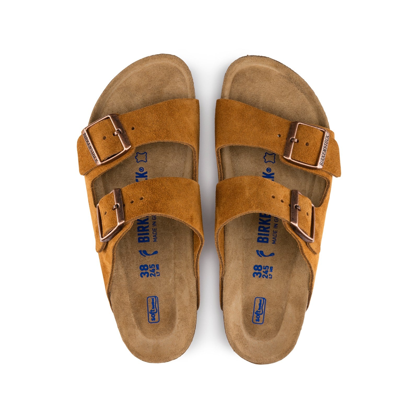 Birkenstock Arizona Soft Footbed (Mink) Men's Sandals 1009526