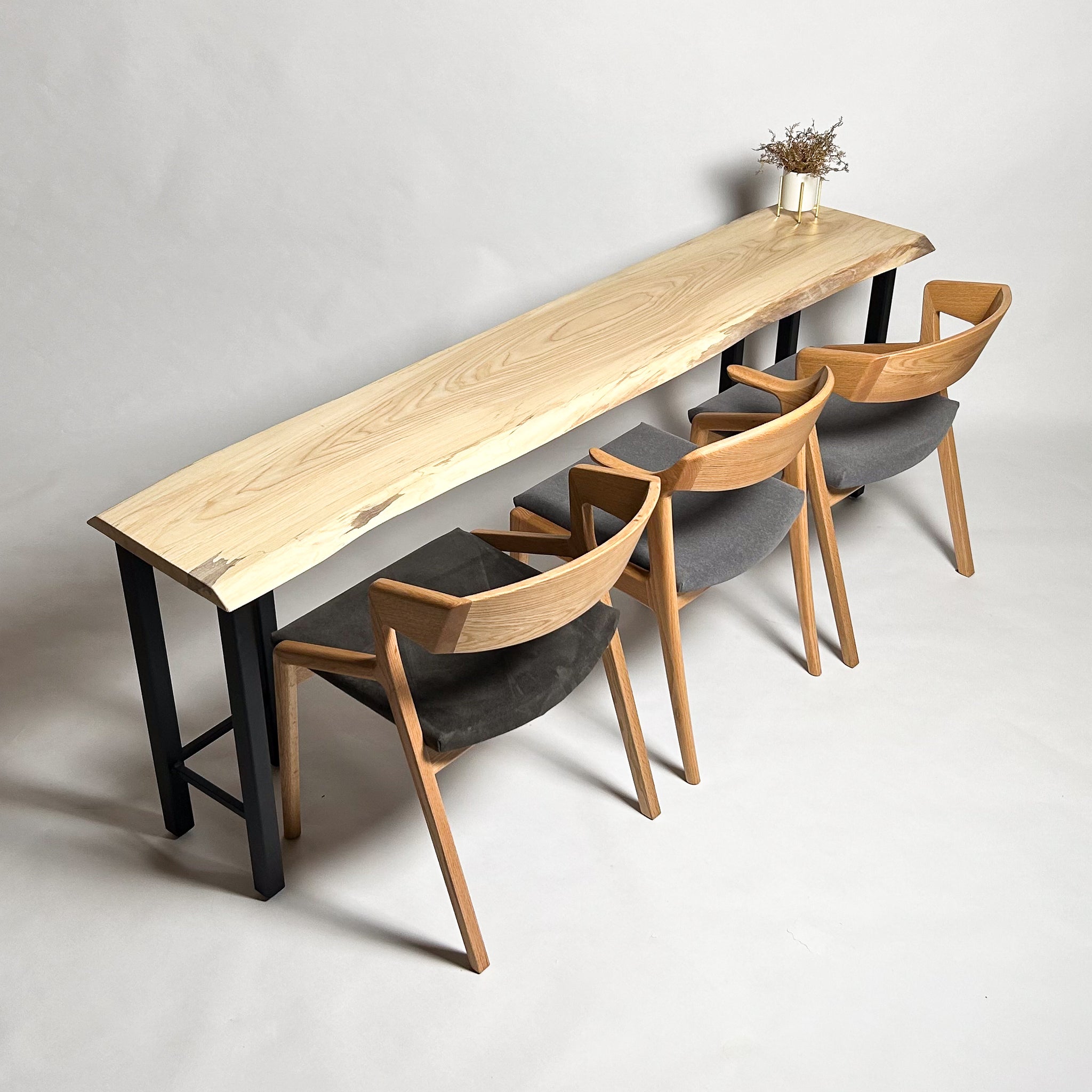 KIDOMEIMOKU 栓一枚板カウンター｜200cm(3人掛け) – 【公式】鬼童銘木