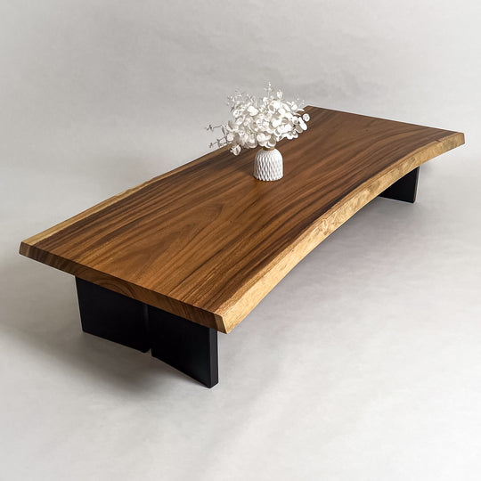 モンキーポッド一枚板ローテーブル｜鬼童銘木（KIDOMEIMOKU） – 【公式