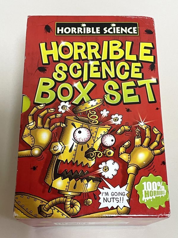 英語児童書】Horrible Science 10 Book Box Set｜科学がもっと好きに