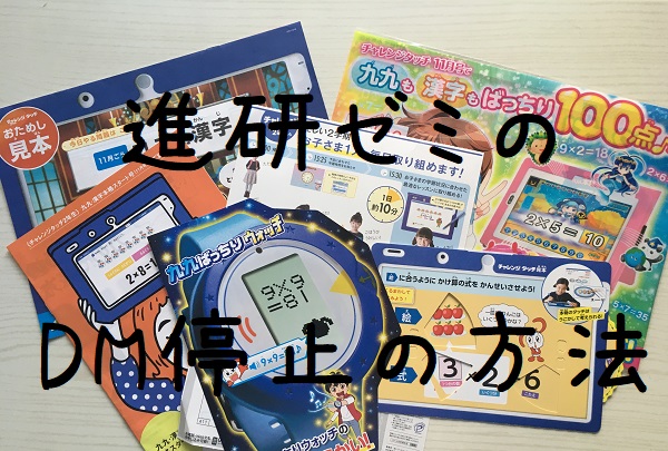 気になる！ベネッセ進研ゼミのDMはしつこい？DM停止はすぐできる