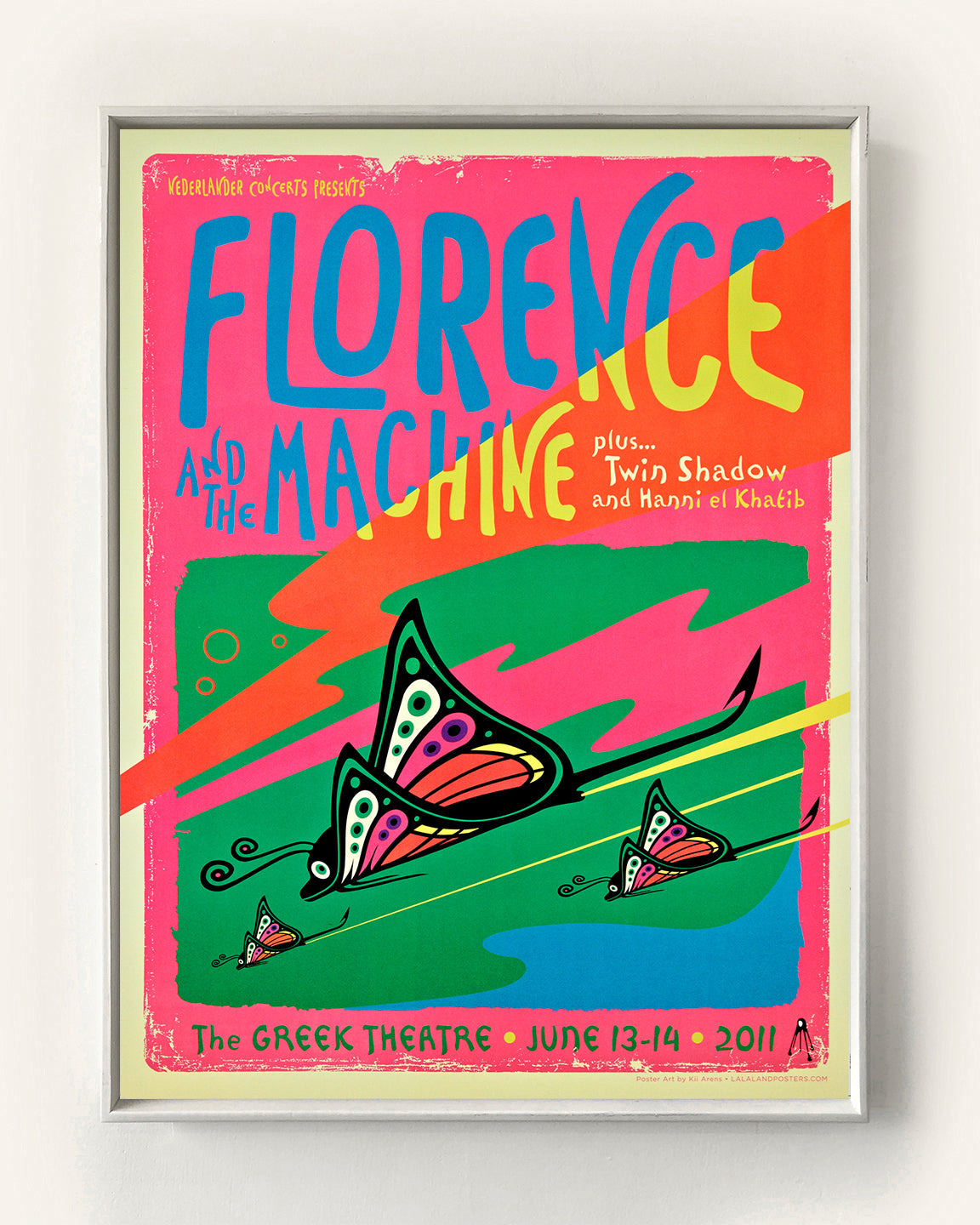 FLORENCE AND THE MACHINE - LOS ANGELES, CA 2011 – Kii Arens Art