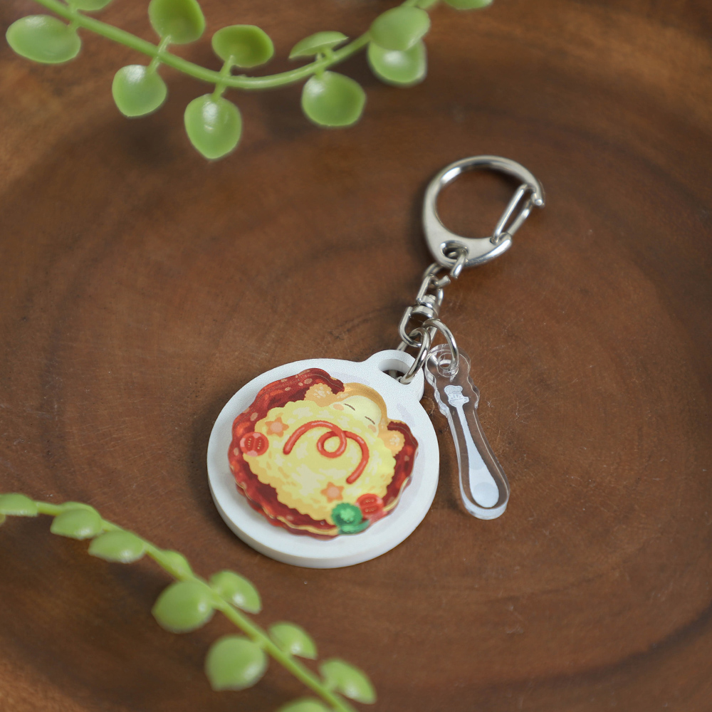 フード・アラカルト キーホルダー オムライス