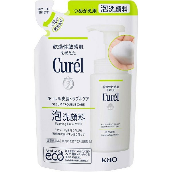 キュレル 泡洗顔料 つめかえ用 130ml | キリン堂通販SHOP