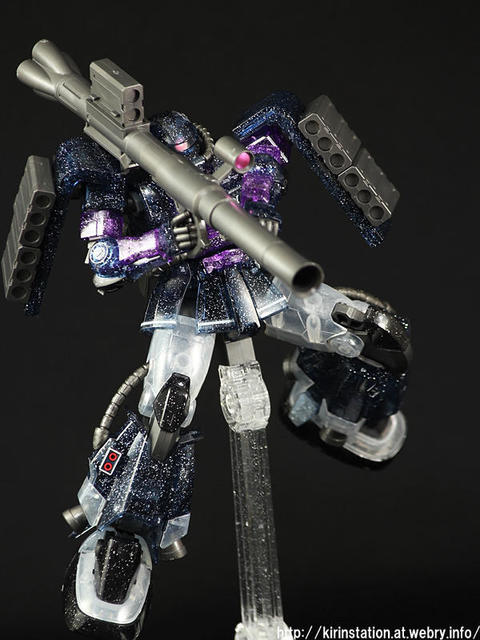 HG 高機動型ザクII 劇場限定 リミテッドクリアVer. 素組みレビュー