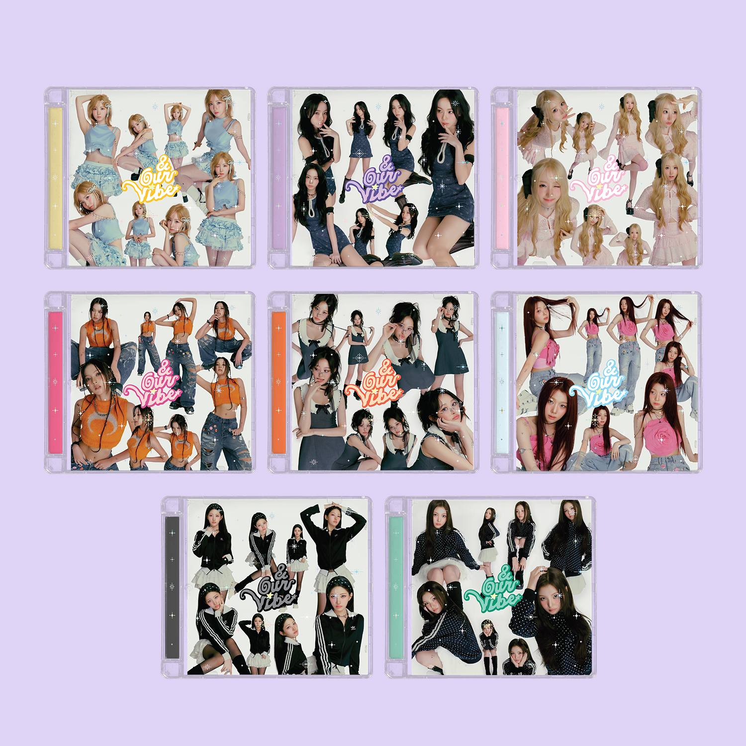 SAY MY NAME 3RD EP ALBUM [&Our Vibe]】韓国式全員サイン会抽選対象