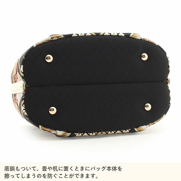 草履バッグセット 振袖用 世美庵 Sサイズ Lサイズ 薄黄 黒 クリーム