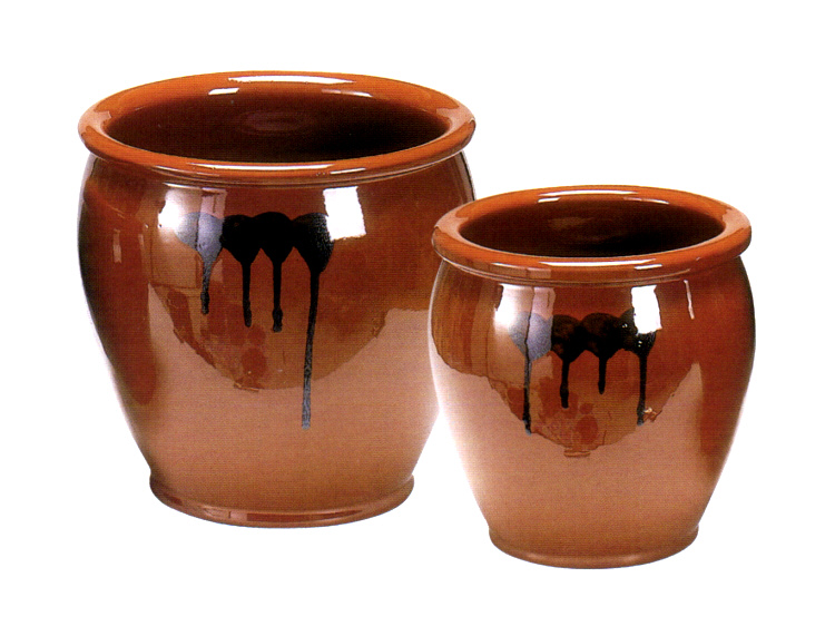 美品】常滑焼 久松窯 丸壺 蓋付き 10号 在庫・未使用品】常滑焼 久松