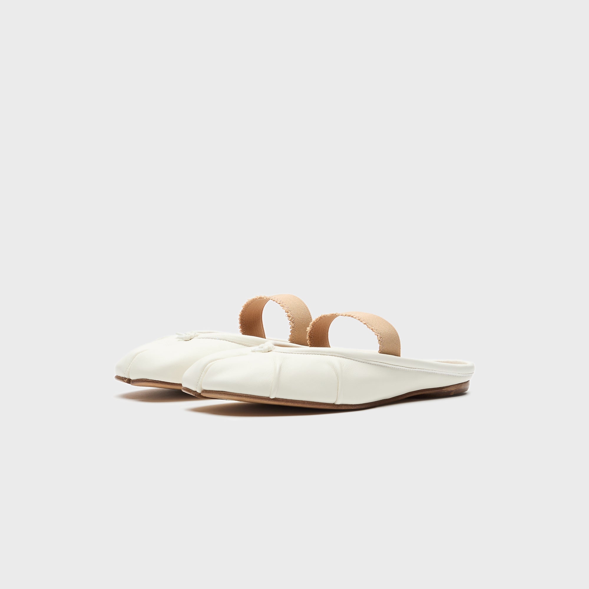 Maison Margiela Tabi Ballerina Mule Elastic Band - White – Kith
