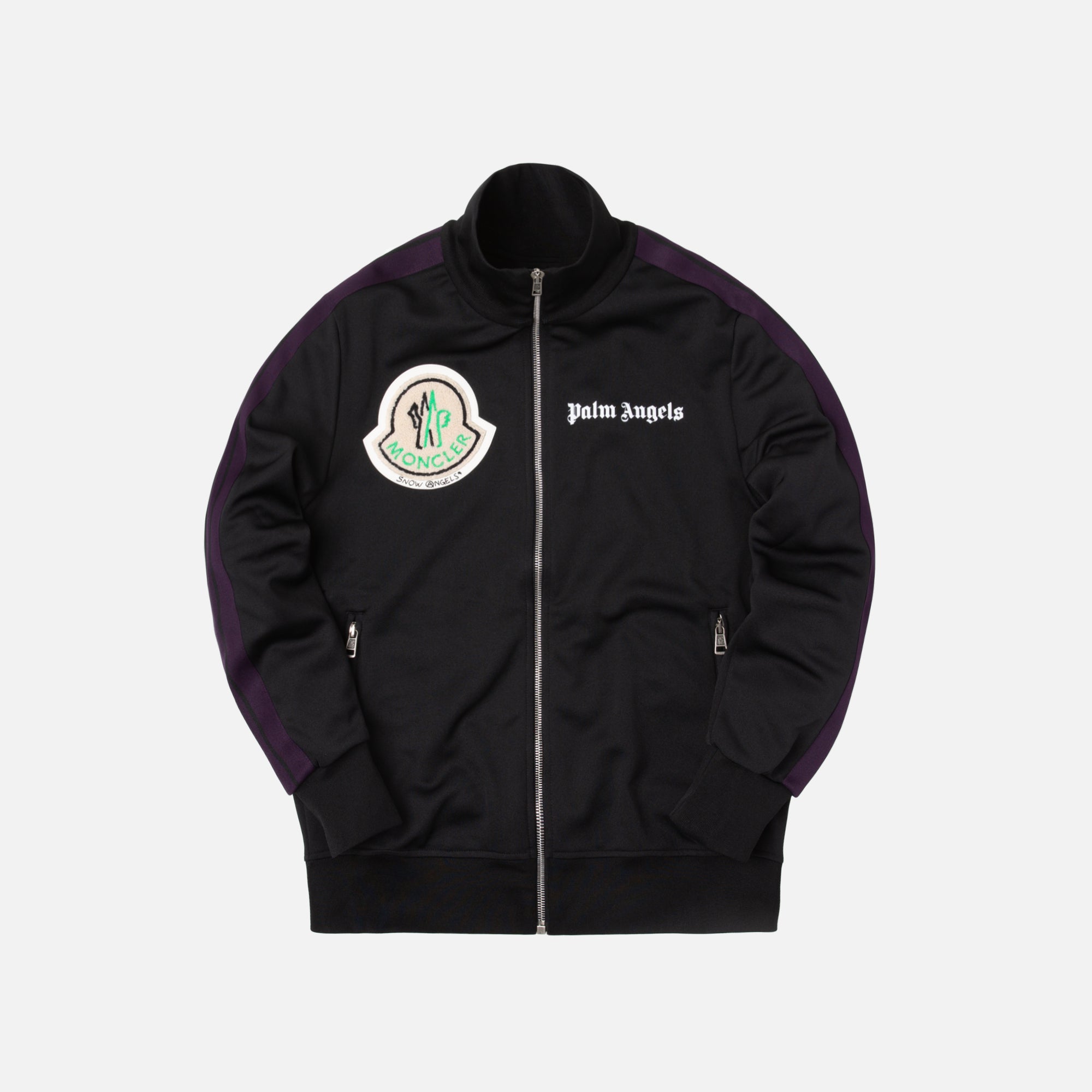 8 Moncler Palm Angels Maglia Cardigan Track Jacket - Black – Kith