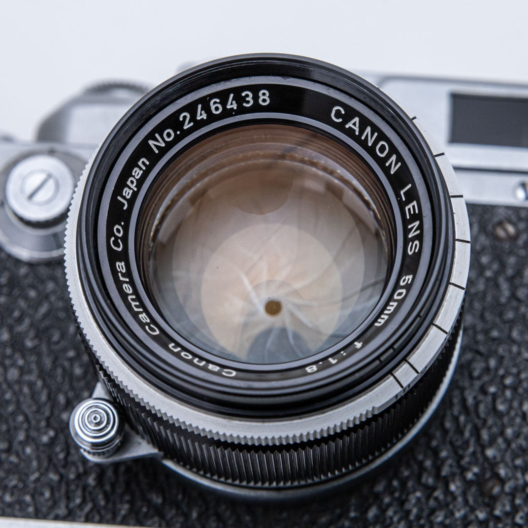 Canon IIB型, 50mm F1.8 – ねりま中古カメラきつね堂