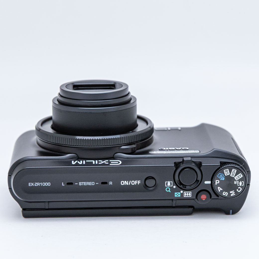 CASIO EXILIM EX-ZR1000 ブラック – ねりま中古カメラきつね堂