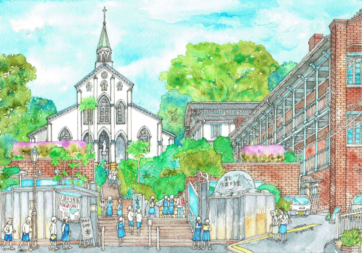 長崎・大浦天主堂／「フランス寺」 / 山口潔子アートワークス