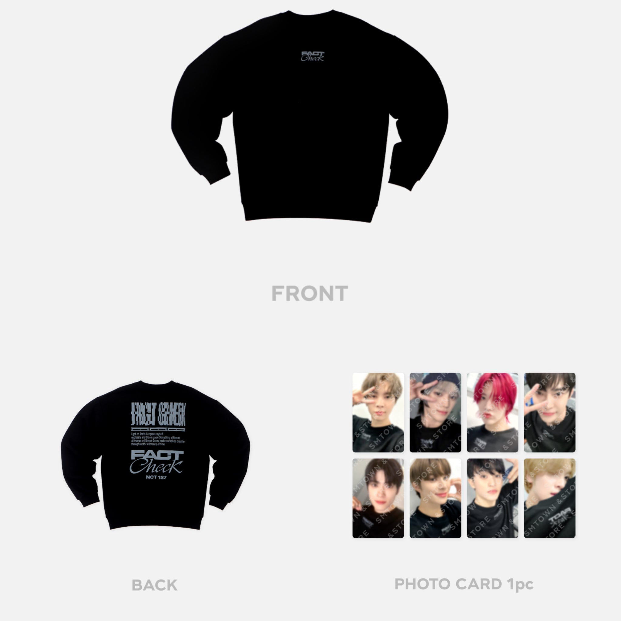 NCT 127 FACT CHECK Official MD – kheartshop