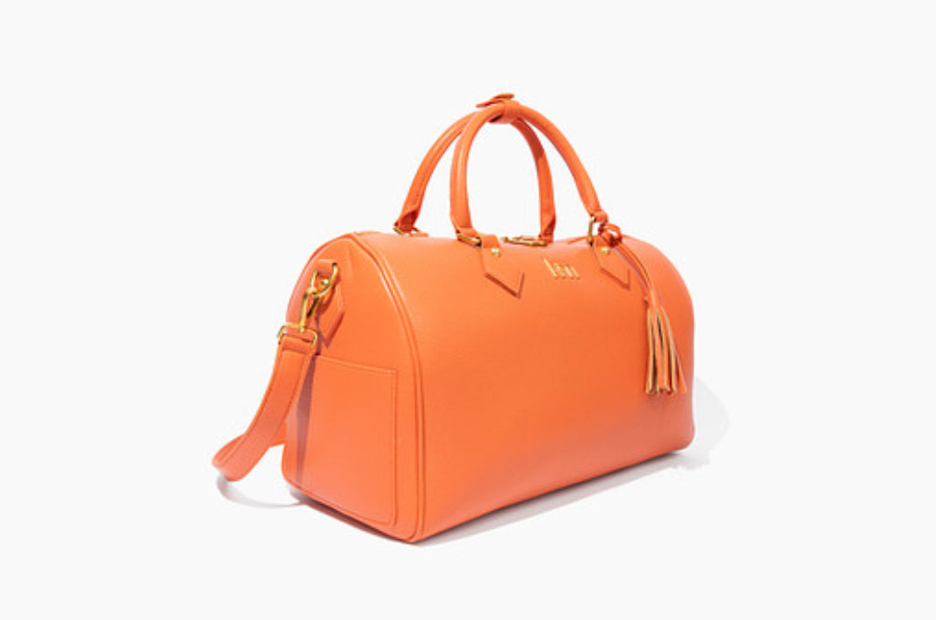 Boston Bag Large | Tangerine – Khloe Modhouse