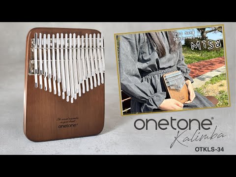 ONETONE カリンバ ウォルナットソリッド 34キー OTKLS-34/BWN