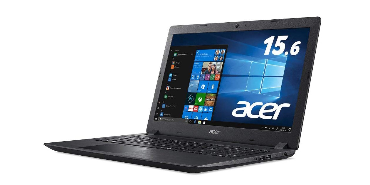 日本エイサー Aspire3 A315-32-N14Q/K 解説：15インチでSSD搭載の格安