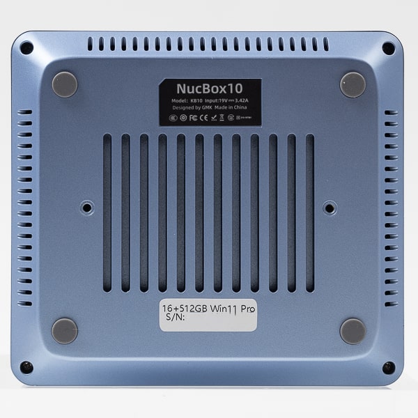 GMKtec NucBox10レビュー：Ryzen 7 5800U+16GB搭載の激安ミニPC