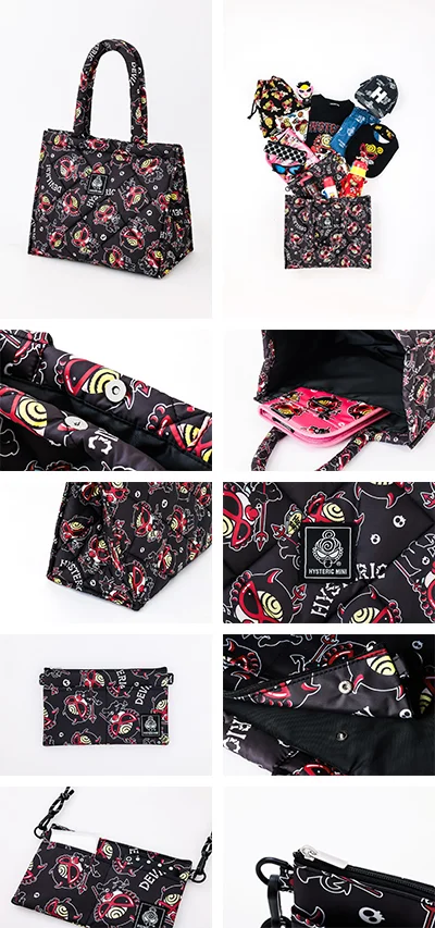 ローソン限定ヒスミニ新作！DEVILKINキルティングバッグが2月18日発売