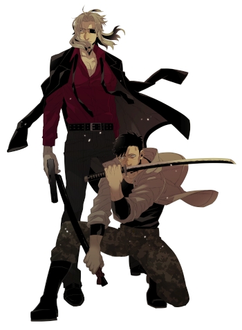 GANGSTA. 』（コースケ）ロングレビュー！ 隻眼のイケメンと聾の刀男子