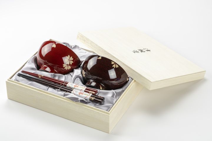 茶櫃セット 七々子/黒 | 津軽塗 小林漆器のネット通販