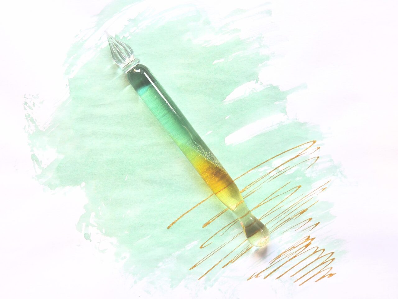 ガラスペンマルシェ2025】ぐり工房×NAGASAWA限定ガラスペン「潮鳴り