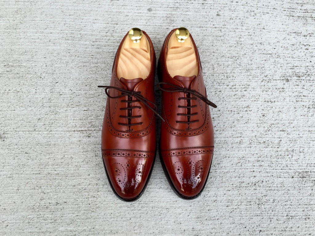 ロイドフットウェア青山店でVシリーズのセミブローグを購入 | KOCCMUSIC