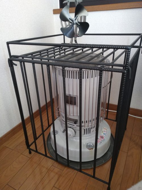 安全でおしゃれなストーブガード（里山エンジン）とおすすめ石油ストーブ