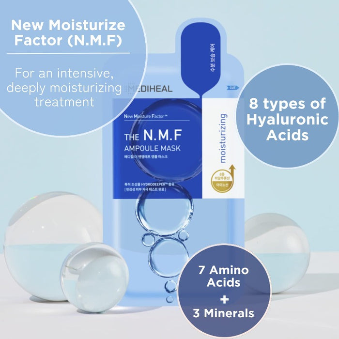 MEDIHEAL] THE N.M.F Ampoule Mask — KollecteUSA