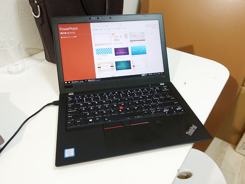 ThinkPad X280にオフィスをつけなくて後悔 セミナーのためパワポで資料