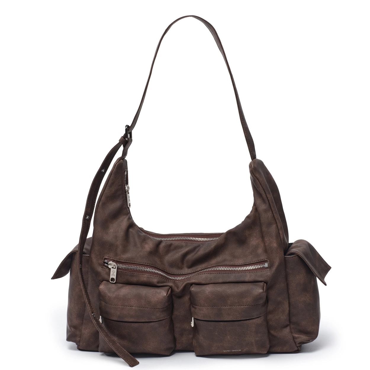 SAMO ONDOH Pocket Mug Bag L Vintage Brown | Koriah - Shop Unique