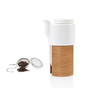 トンフィスク ティー&コーヒーポット 600ml オーク tonfisk