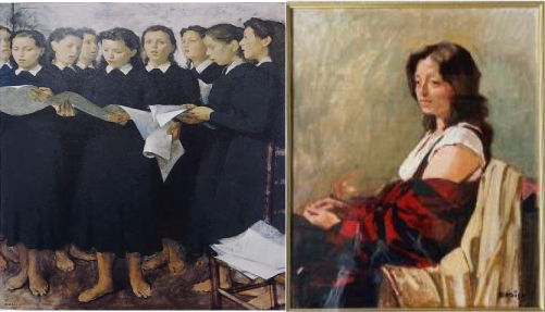 小磯良平とはどのような人物？画家としての実績や作風・特徴、代表作