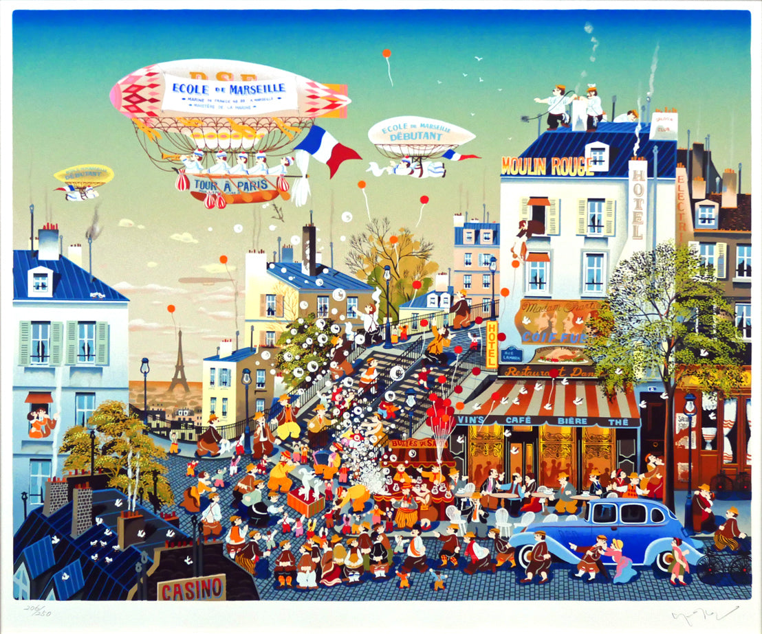 山形博導（ヒロヤマガタ）「エコール・ド・マルセイユ」シルク