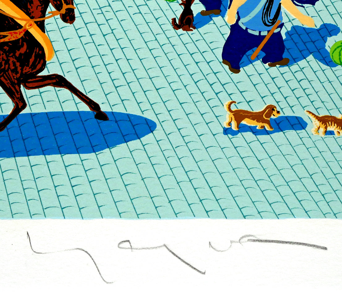 山形博導（ヒロヤマガタ）「ペリエ」シルクスクリーン版画 絵画買取