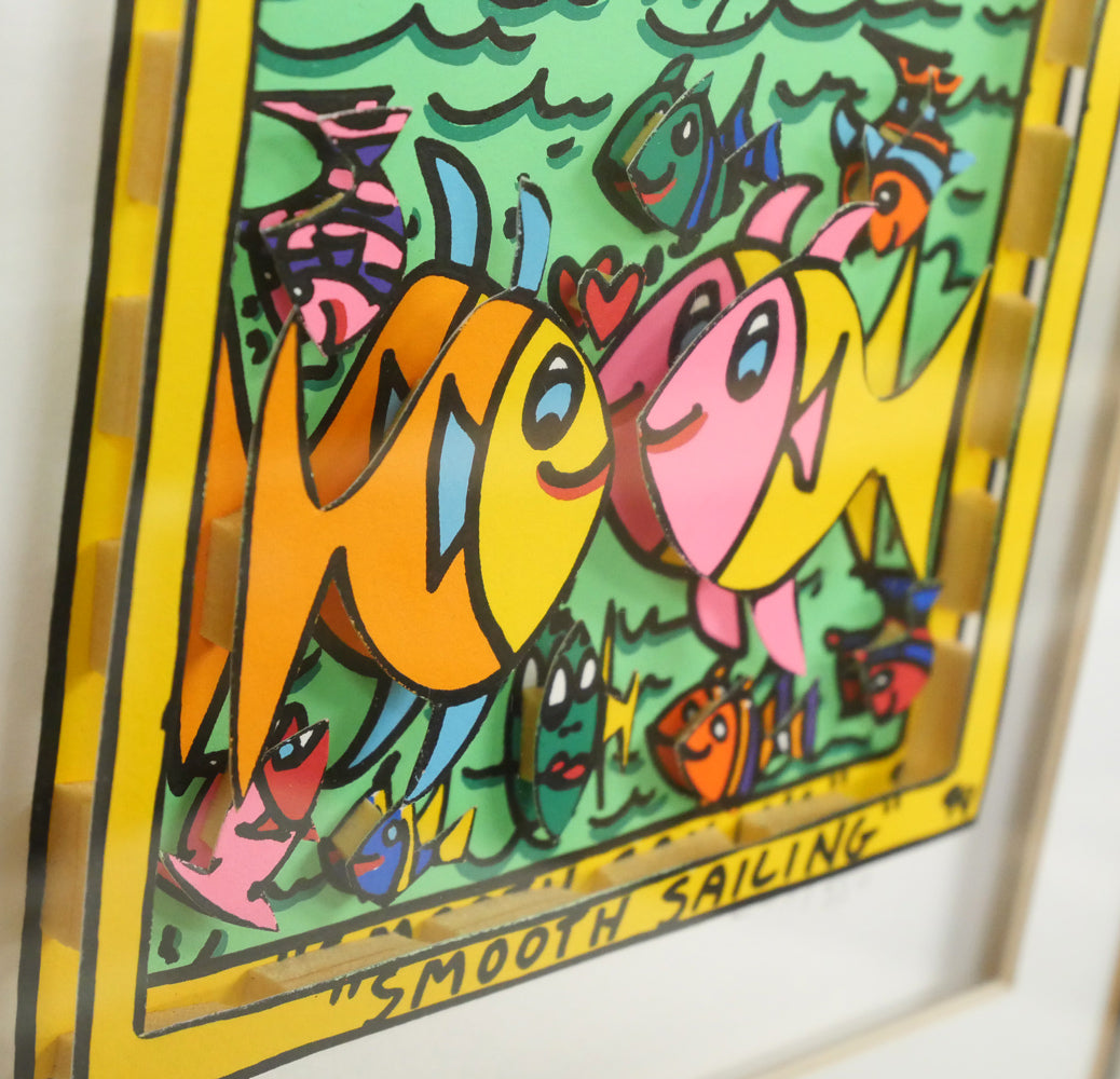 ジェームス・リジィ（JAMES RIZZI）「SMOOTH SAILING」3Dシルク