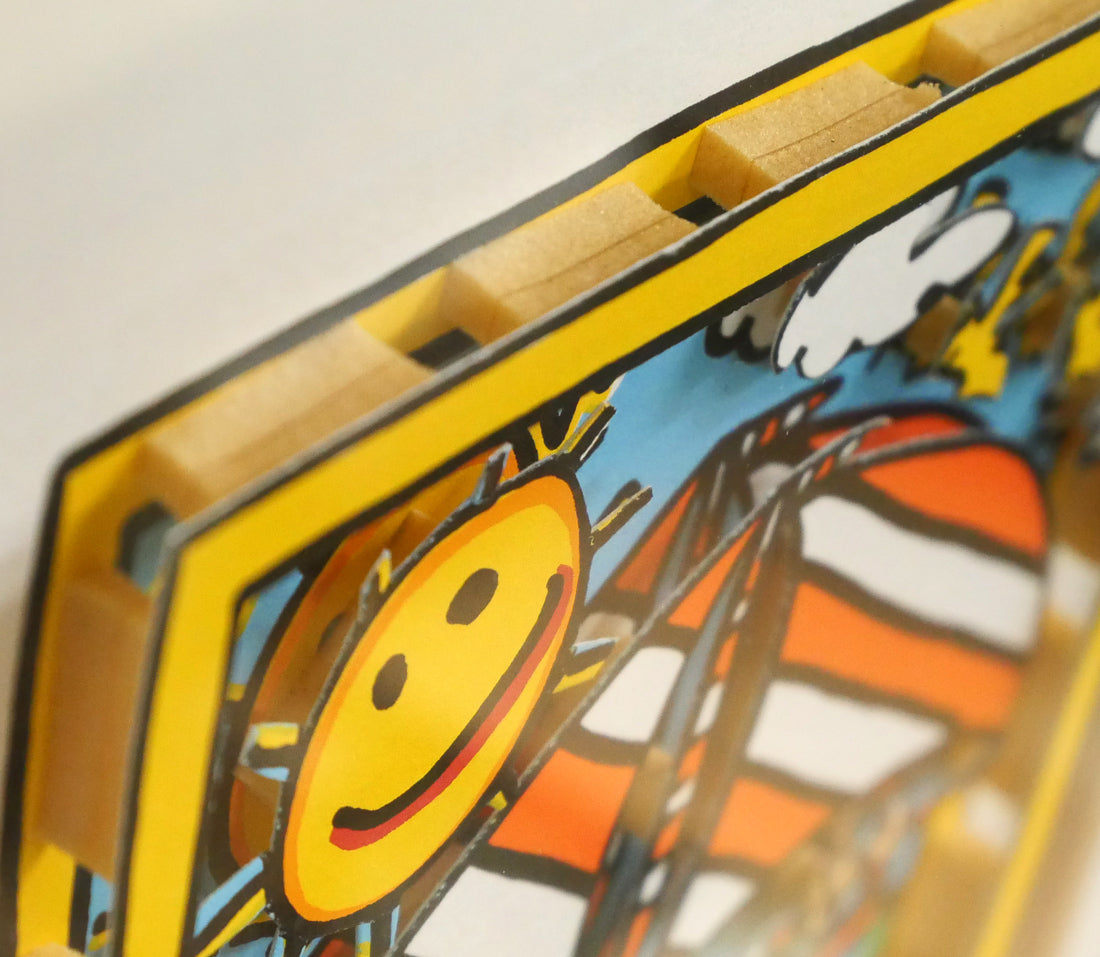 ジェームス・リジィ（JAMES RIZZI）「SMOOTH SAILING」3Dシルク